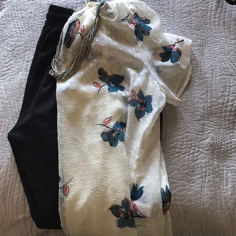 Dr2 flower blouse